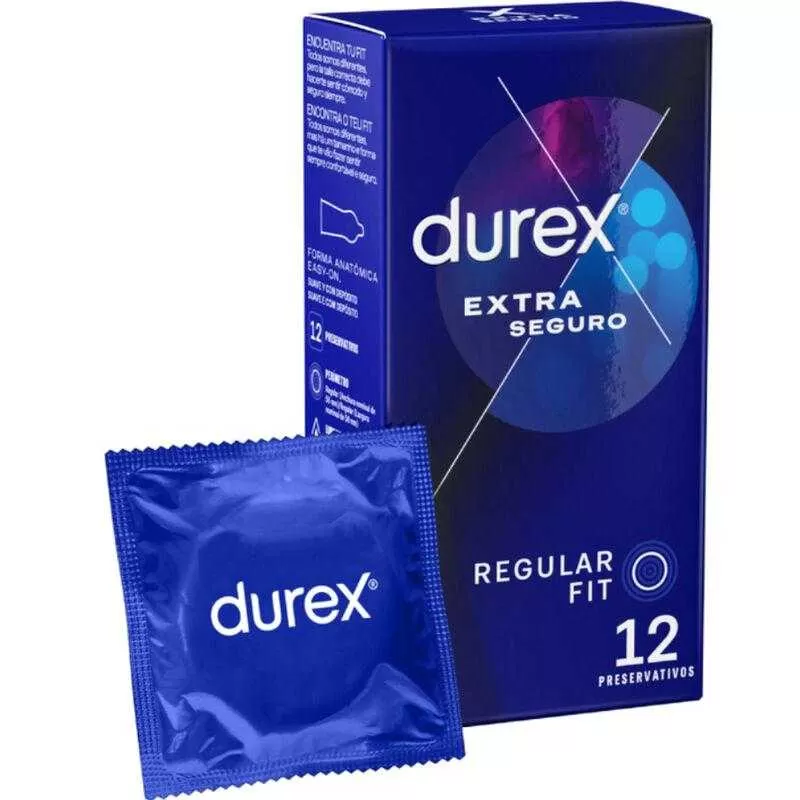 Durex extra seguro 12 uds Durex extra seguro 12 uds
