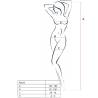 Passion woman bs013 bodystocking negro talla unica - 2