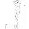 Bodystocking de encaje Passion BS016 rojo, tabla de medidas de la talla única
