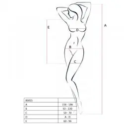 Passion woman bs025 bodystocking estilo vestido blanco talla unica Passion woman bs025 bodystocking estilo vestido blanco talla unica