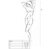 Passion woman bs031 bodystocking blanco talla unica - 2