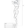 Passion woman bs032 bodystocking negro talla unica - 3