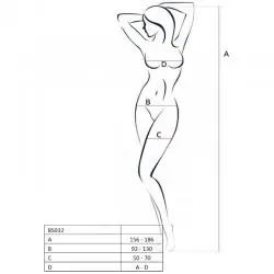 Passion woman bs032 bodystocking rojo talla unica Passion woman bs032 bodystocking rojo talla unica
