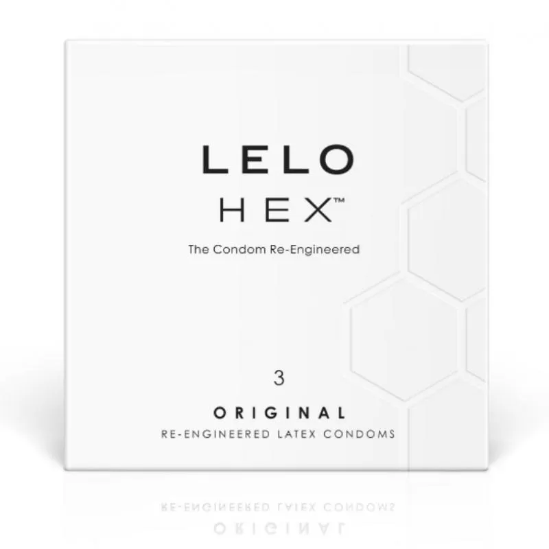 Lelo hex preservativo caja 3 uds Lelo hex preservativo caja 3 uds