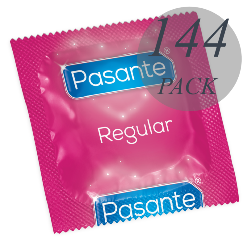 Pasante condom gama regular 144 unidades