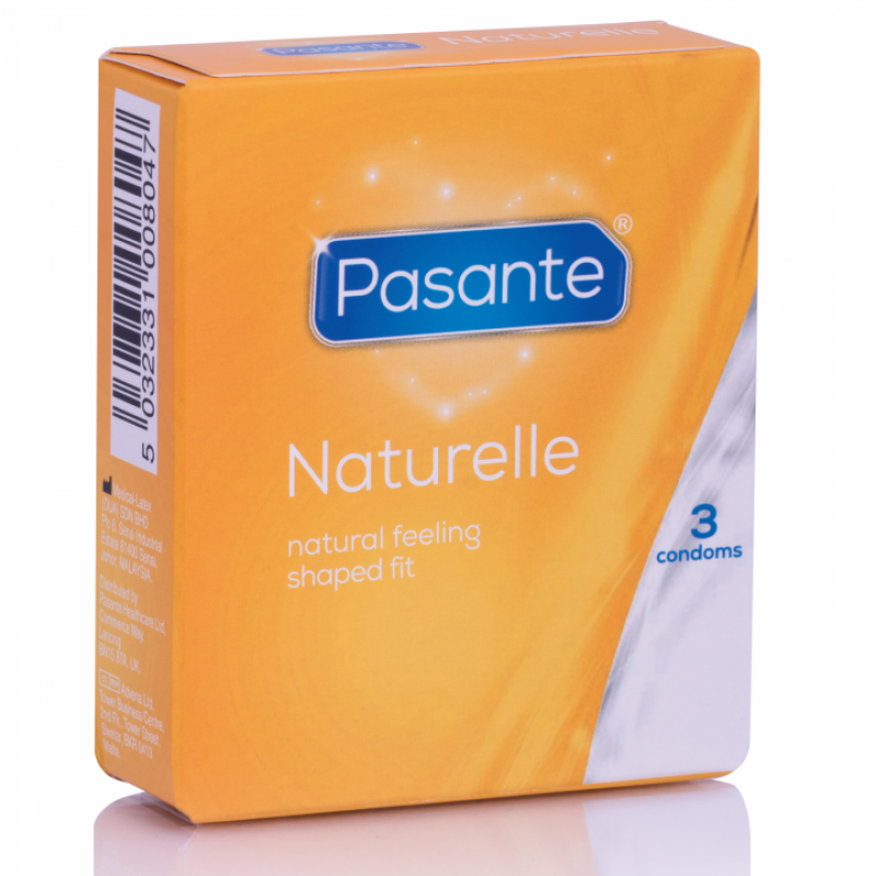 Pasante condom gama naturelle 3 unidades