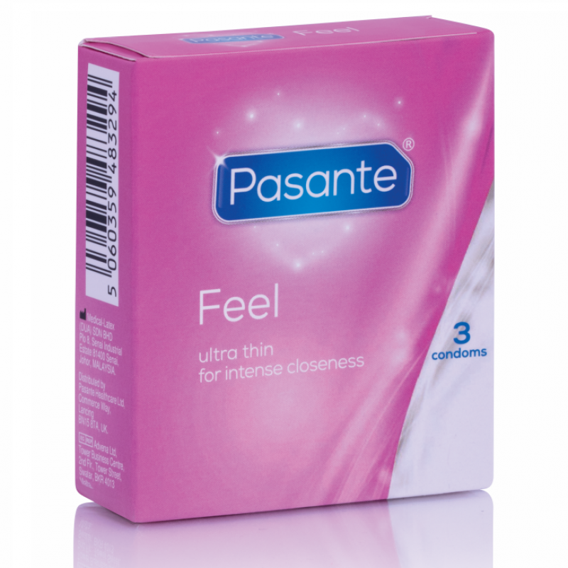 Pasante preservativos sensitive ultrafino 3 unidades Pasante preservativos sensitive ultrafino 3 unidades