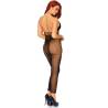 Leg avenue vestido en red con espalda descubierta t.u. - 3