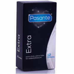 Pasante extra preservativo extra gruesos 12 unidades