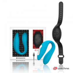 Wearwatch vibrador dual technology watchme añil / azabache