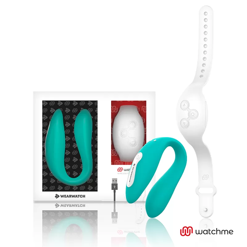 Wearwatch vibrador dual technology watchme agua marina / níveo Wearwatch vibrador dual technology watchme agua marina / níveo