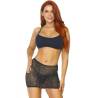 Vestido convertible Leg Avenue Love Games como minifalda con top