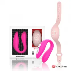 Wearwatch vibrador dual technology watchme fucsia / rosa