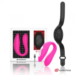 Wearwatch vibrador dual technology watchme fucsia /azabache Wearwatch vibrador dual technology watchme fucsia /azabache