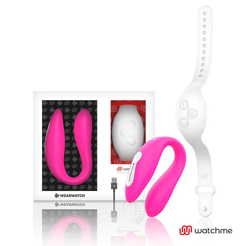 Wearwatch vibrador dual technology watchme fucsia / níveo Wearwatch vibrador dual technology watchme fucsia / níveo
