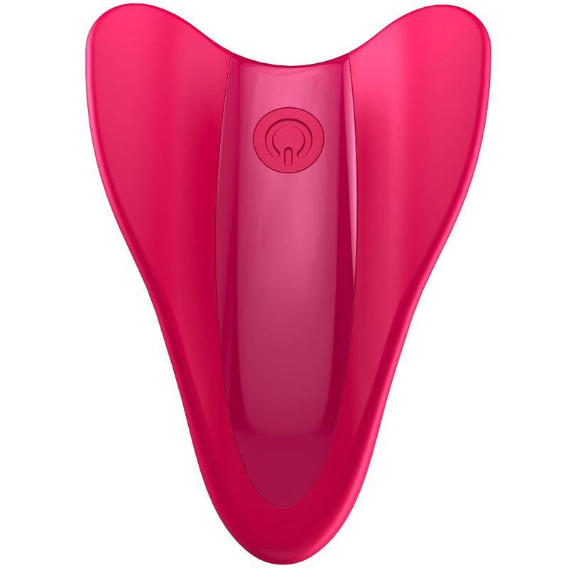 Satisfyer high fly vibrador dedal fuchsia