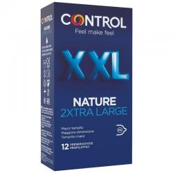 Control nature 2xtra large preservativos xxl - 12 unds