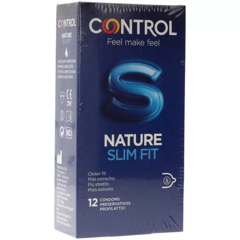 Control nature slim fit 12 unidades