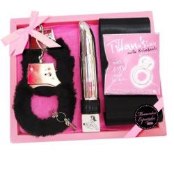 Kit erotico vibrador anillo tiffanys silicona