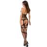 Passion woman bs053 bodystocking negro talla unica - 2