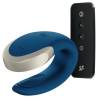 Satisfyer double love vibrador parejas luxury azul - 1