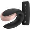 Satisfyer double love vibrador parejas luxury negro - 1