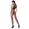 Passion woman bs058 bodystocking negro - 2