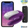 Satisfyer Double Fun lila con móvil y app Bluetooth