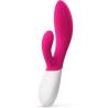 LELO INA Wave 2 color cereza en vista frontal