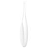 Satisfyer Twirling Fun blanco en vista frontal