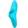 Satisfyer Teaser azul claro en vista frontal