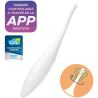 Satisfyer Twirling Joy blanco con control por app