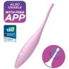 Satisfyer Twirling Joy rosa con control por app