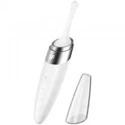 Satisfyer twirling delight estimulador clitoris - blanco