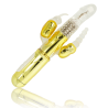 Vibrador multifuncional Ohmama dorado tumbado