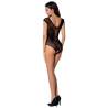 Passion woman bs064 bodystocking negro talla unica - 2