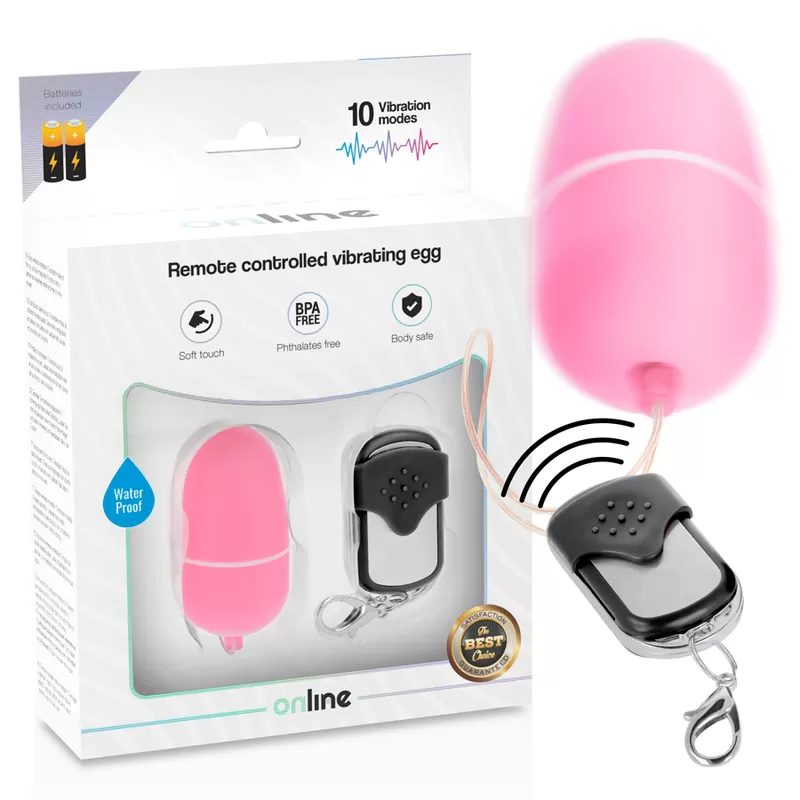 Online huevo vibrador control remoto m - rosa Online huevo vibrador control remoto m - rosa