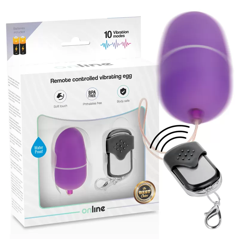 Online huevo vibrador control remoto m - lila Online huevo vibrador control remoto m - lila