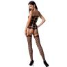 Passion woman bs067 bodystocking negro talla unica - 2