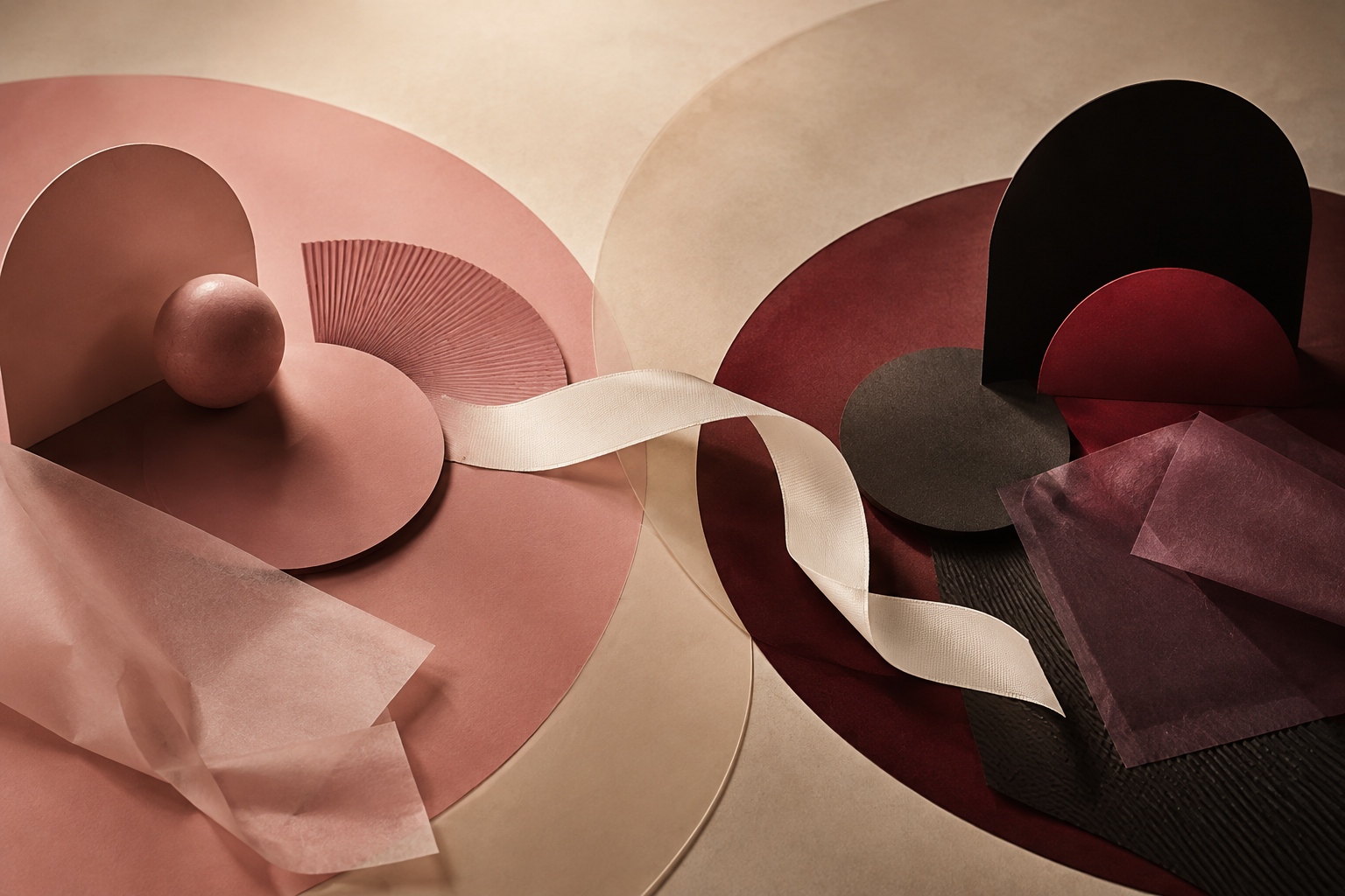 Composición visual con dos áreas conectadas que representan objetivos de protección diferentes
