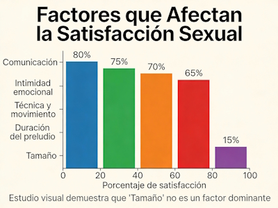 Factores que realmente afectan la satisfacción sexual: Datos científicos