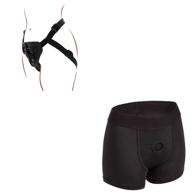 arnés con correas vs arnés sin correas