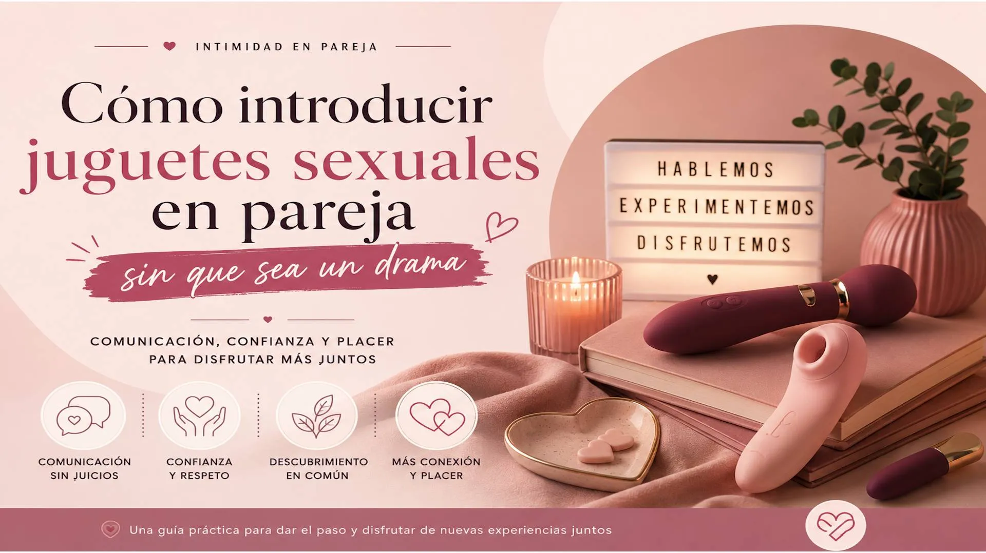 Cómo introducir juguetes sexuales en pareja sin que sea un drama