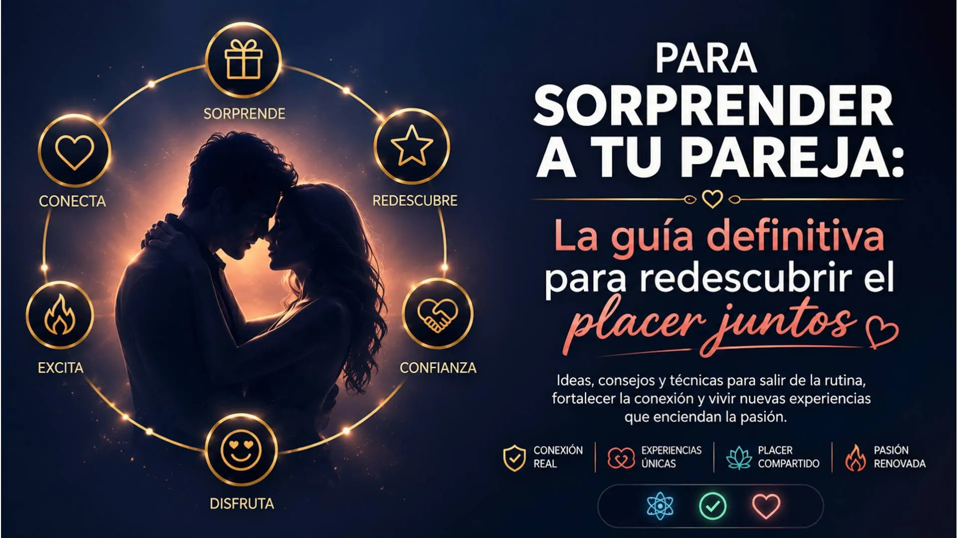 Ideas para sorprender a tu pareja: La guía definitiva para redescubrir el placer juntos