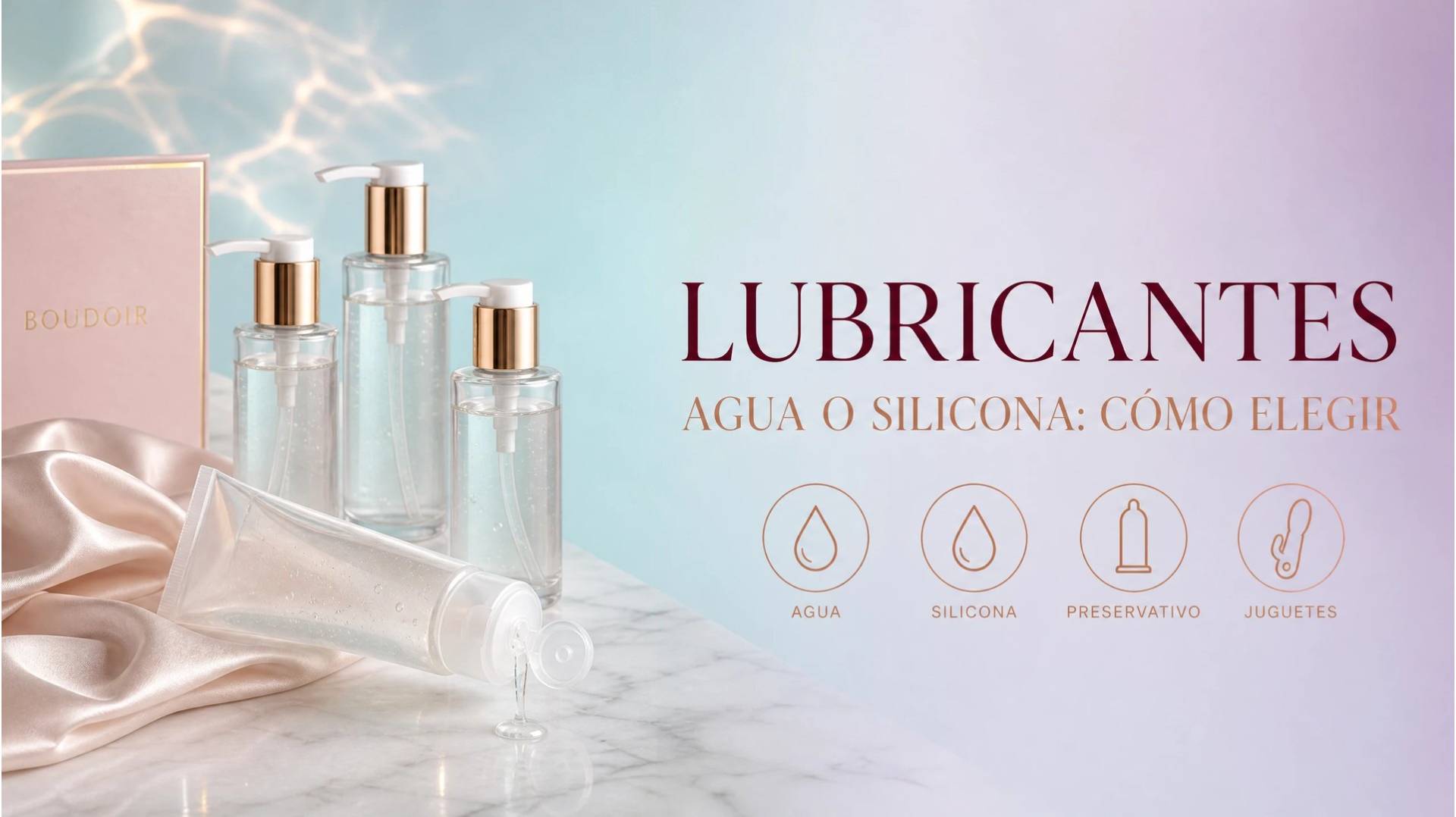 Lubricante anal: tipos, cuál elegir y cómo usarlo