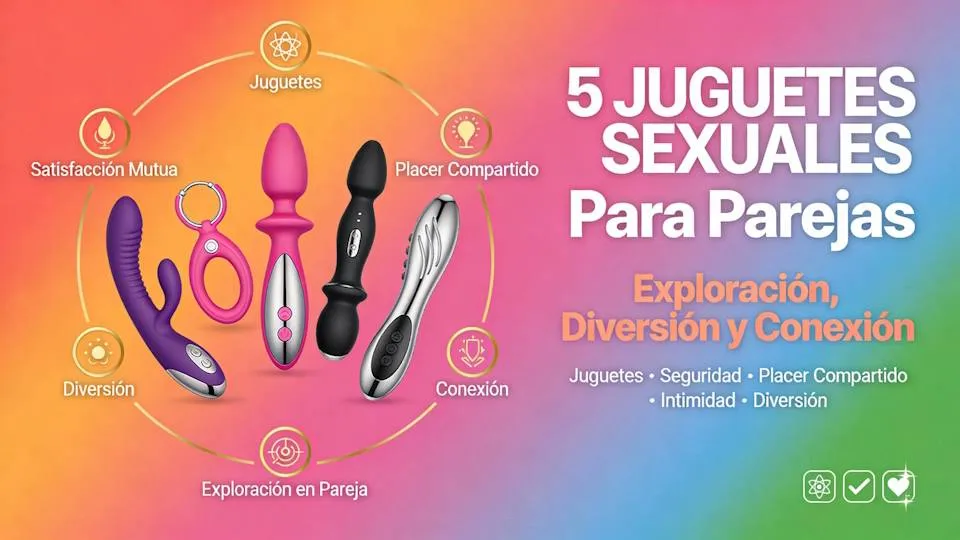 Juguetes sexuales para parejas: cinco formatos