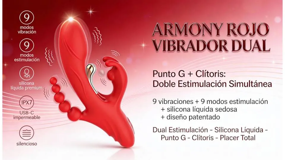 Armony Rojo: estimulación dual y guía de uso