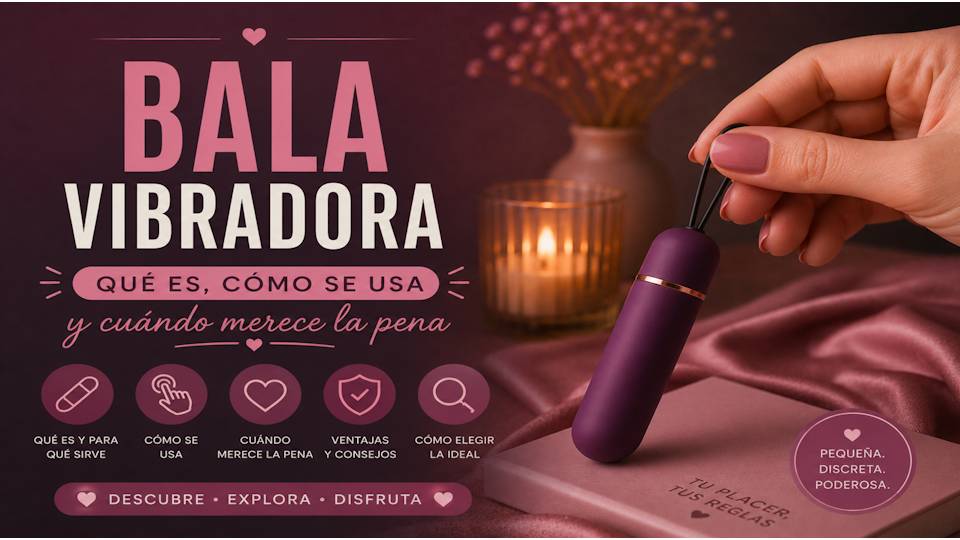 Bala vibradora: qué es, cómo se usa y cuándo merece la pena