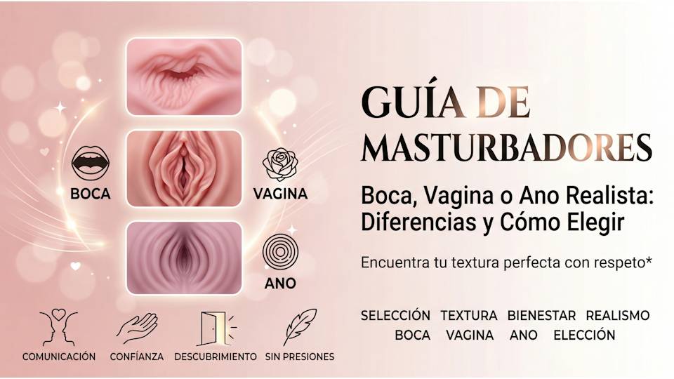 Boca masturbadora, vagina masturbadora o ano realista: diferencias y cómo elegir