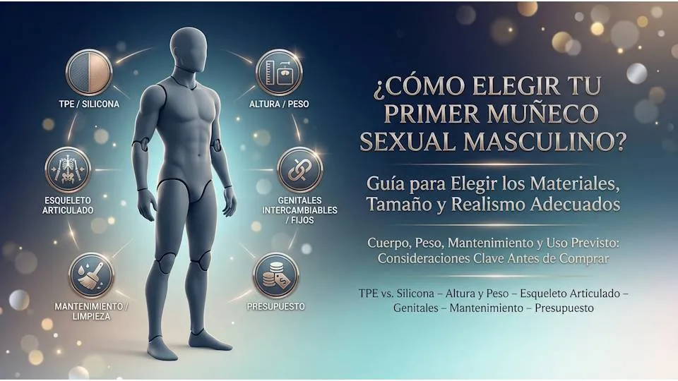 Cómo elegir un muñeco sexual masculino